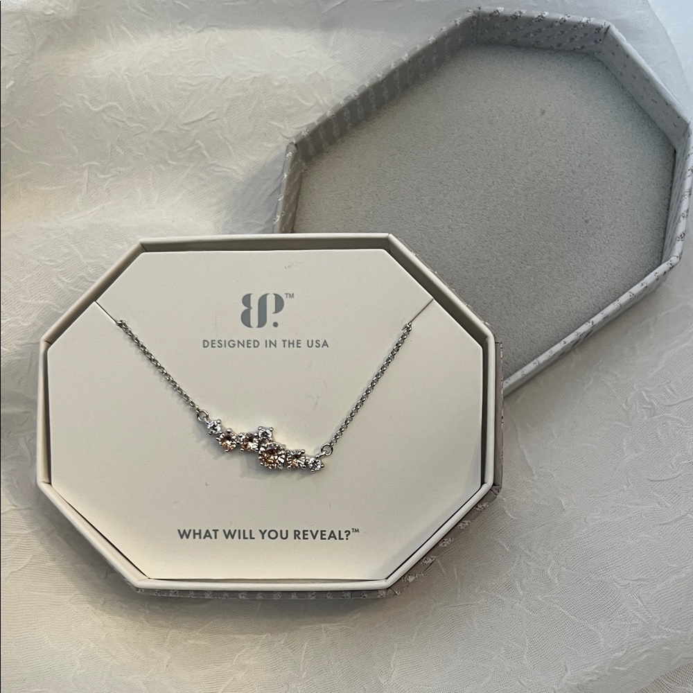 Bomb Party Sterling Club Smokey Topaz Necklace